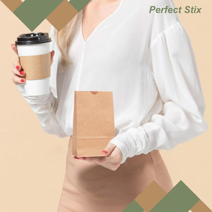 Perfect Stix 2lb Brown Paper Bags- Package of 48ct