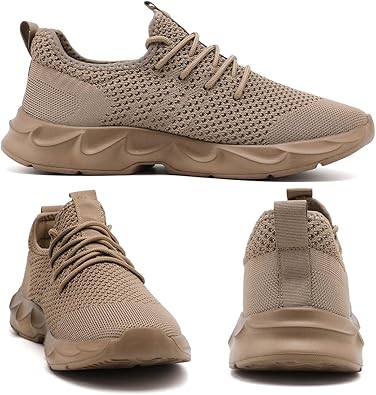 Womens Running Shoes Lightweight Breathable No Slip Sneakers Gym Athletic Workout Casual Sports Walking Tennis Shoes