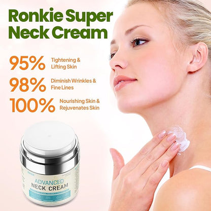 Neck Cream for Tightening Firming: Instant Face Lift Cream - Wrinkle Cream for Women- Anti Wrinkle Cream with Retinol Collagen  Hyaluronic Acid - Lifting, Firming  Hydrating - 1.7 FL OZ