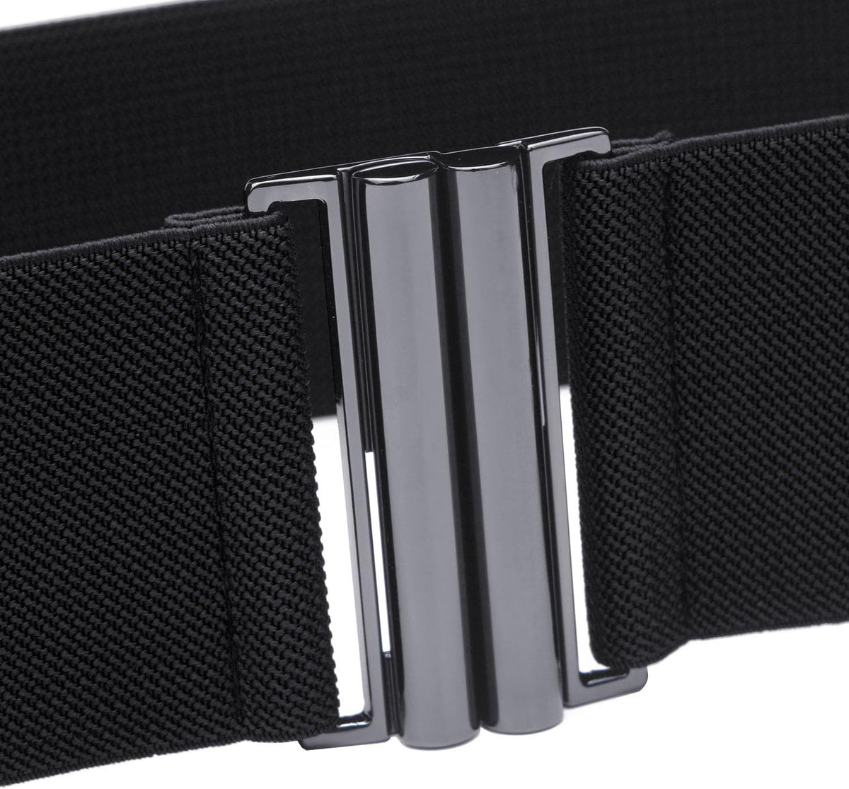 Womens Wide Elastic Waist Belt Cinch Belt Trimmer Stretch Waistband