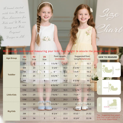 Little Toddler Girls Dress Shoes Ballerina Ballet Flats Kids Mary Janes