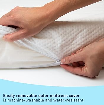 Graco Premium Crib  Toddler Mattress  GREENGUARD Gold Certified  CertiPUR-US Certified, Fits All Standard Crib  Toddler Beds, Waterproof Sleep Surface, Machine-Washable Outer Cover for Easy Care