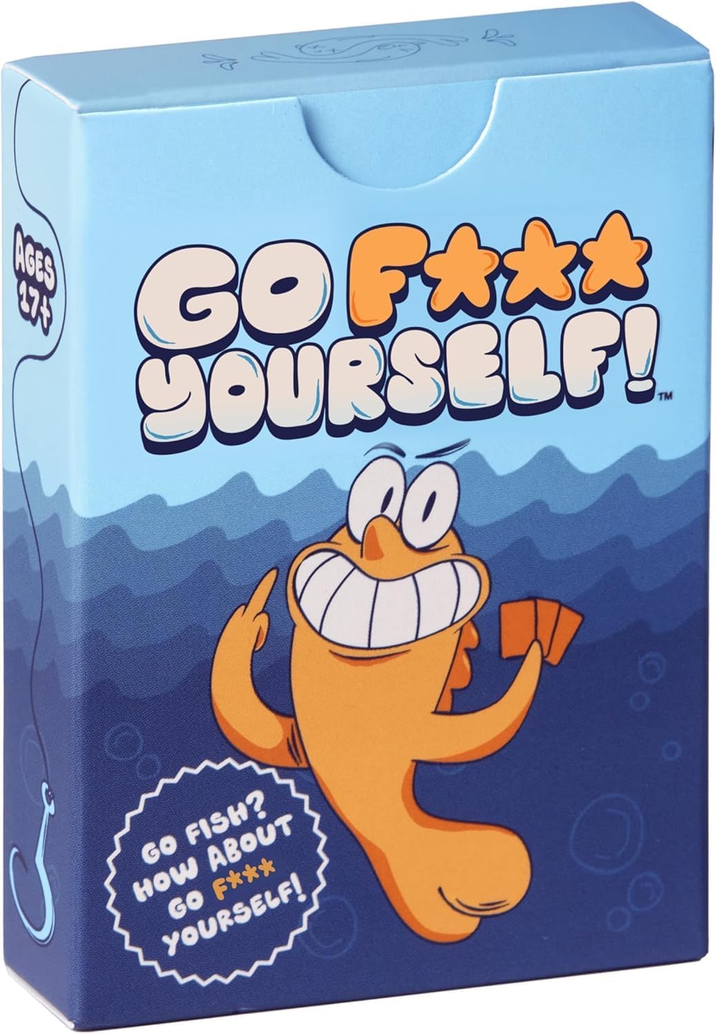 Go F Yourself! – The Grown Up Go Fish Card Game You've Always Wanted | Hilarious Party Game for Grown Ups, 2+ Players | 52 Cards, 13 Unique Pairs Edition