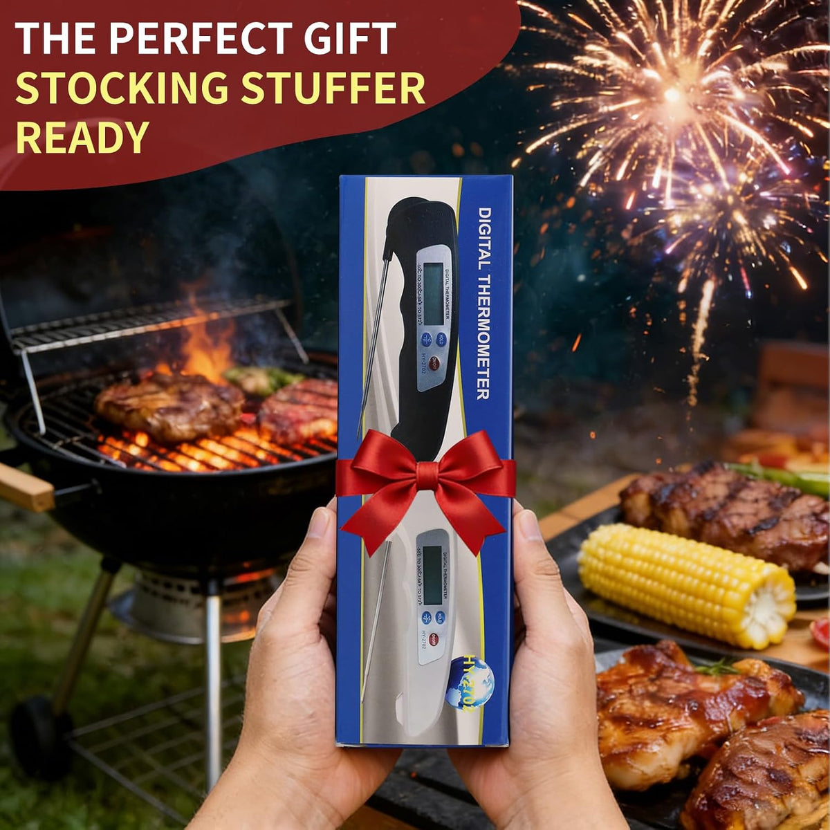 Digital Instant Read Meat Thermometer with Probe