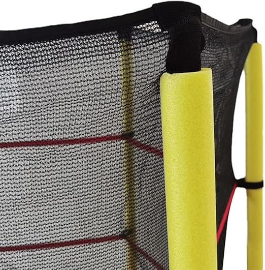 Replacement Trampoline Safety Net, UV Resistant Tear Resistant, 55 Inch KidsTrampoline Enclosure Surround Netting,55 Inch,Black