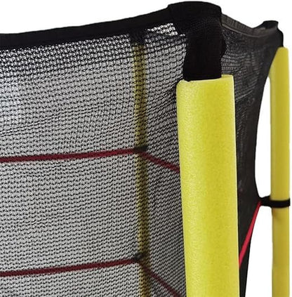 Replacement Trampoline Safety Net, UV Resistant Tear Resistant, 55 Inch KidsTrampoline Enclosure Surround Netting,55 Inch,Black