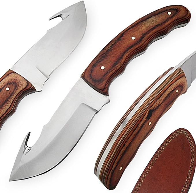 Armory Replicas Hunting Full Tang Kentucky Outfitter Gut Hook Knife