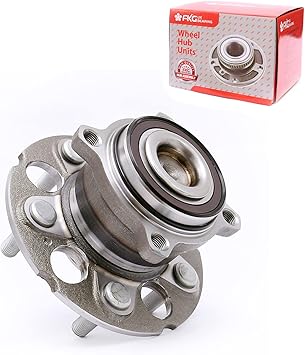 FKG 512344 Rear Wheel Bearing Hub Assembly fit for 2007-2011 Honda CR-V (FWD Models Only), 5 Lugs