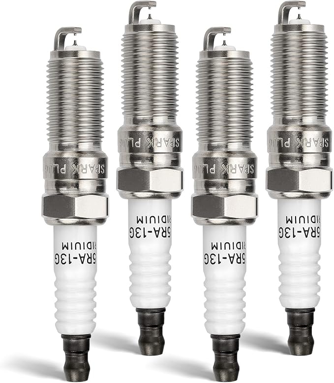 4pcs XP5263 Double Iridium Spark Plug for Ford Lincoln Mazda Mercury Buick Chevrolet GMC Pontiac Saturn Replace 41-108 ILT5RA 12620540 3811 90083