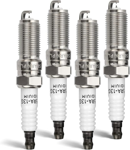 4pcs XP5263 Double Iridium Spark Plug for Ford Lincoln Mazda Mercury Buick Chevrolet GMC Pontiac Saturn Replace 41-108 ILT5RA 12620540 3811 90083