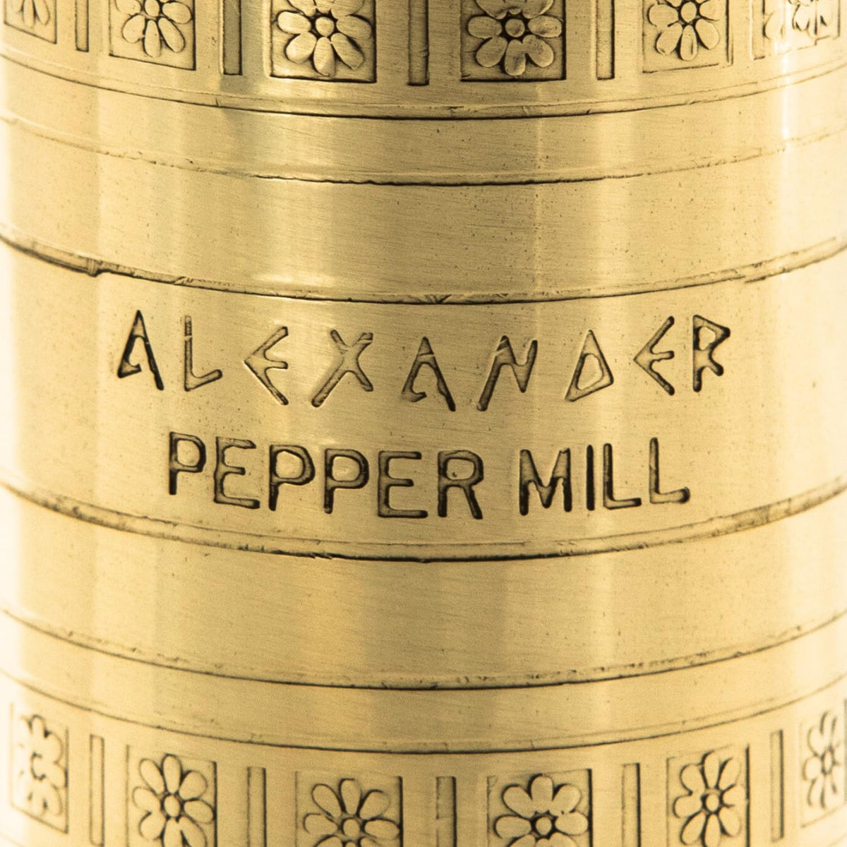 Alexander Home The Original European Mill (Brass, 9-Inch Pepper)