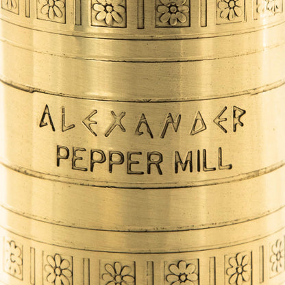 Alexander Home The Original European Mill (Brass, 9-Inch Pepper)
