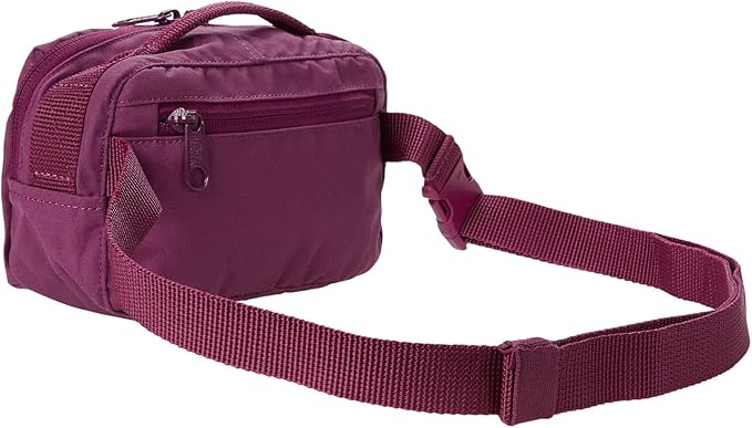 Fjllrven Knken Unisex Hip Fanny Pack Ai Vinylon Fabric Ai Multiple Pockets Ai Waist Strap Ai Reflective Patch Royal Purple One Size One Size