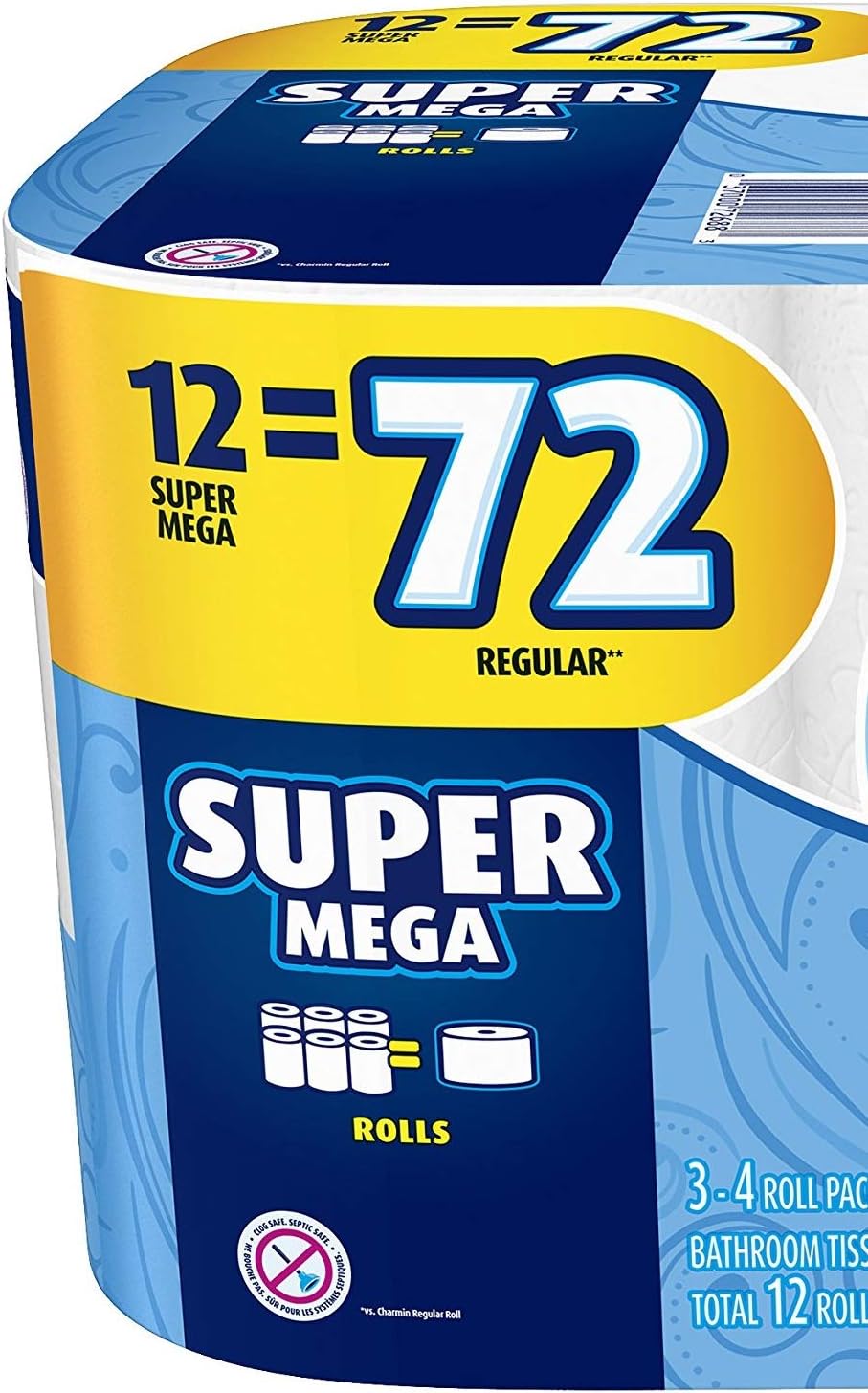 Charmin Ultra Strong Toilet Paper - 12 Mega Plus Rolls https://a.co/d/0gUX0AuX