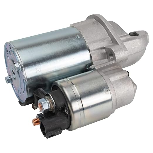 TRQ Replacement Starter Motor Compatible with Hyundai Santa Fe Sonata Kia Optima Sorento
