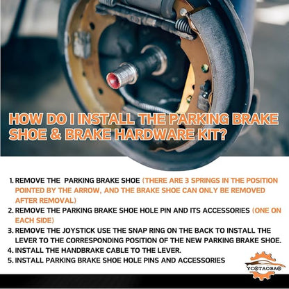 Front Disc Brake Hardware Kit 1PC Compatible with GS300 2006 Compatible with IS250 2012 2013 2014 2015 2009 2010 2011