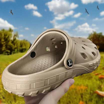 Men Clogs,Comfortable Mules Sandals for Men Women Cushioned Footbed Arch Support-EVA Ligthweight