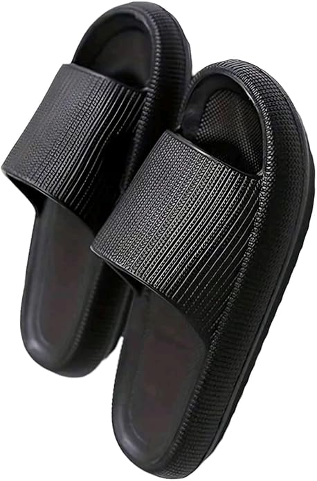 Women's Cushioned Non-Slip Slides Single Band Style