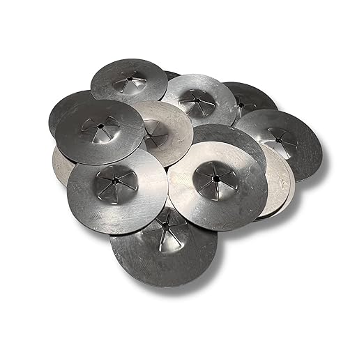 12 Ga. 112" Dia. (R150) Stainless Steel - Round Self-Locking Washer (200)
