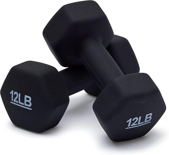 Basics Neoprene Dumbbell Hand Weights