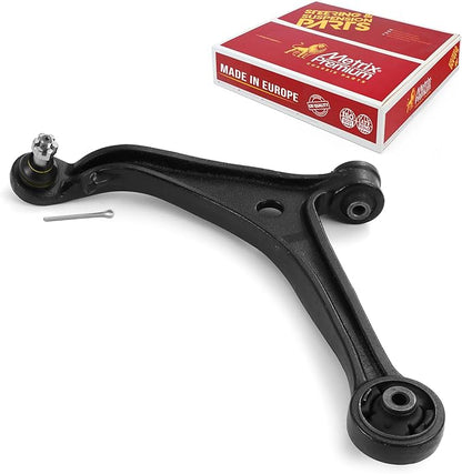 Metrix Premium Chassis Parts - Front Left Lower Control Arm w Ball Joint & Bushing Assembly Fits 2005-2006 Honda Odyssey, Replacement RK620505, Made in Europe