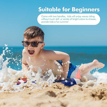 Inflatable Pool Floats - Nylon Fabric Swimming Boogie Boards for Pool or Water Slide, Fun Pool Beach Slip and Slide