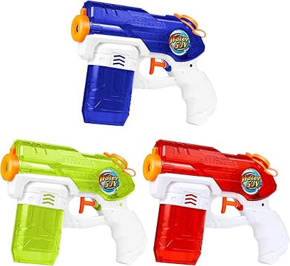 Stondino Water Guns for Kids Adults 3 Pack Squirt Guns 200CC Super Soaker Water Gun Pistol 20FT Range Water Blaster Water Toys for Summer Swimming Beach Water Fighting Toy for Boys Girls