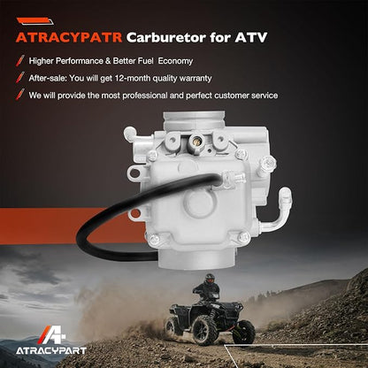 Carburetor Carb Compatible with Polaris Sportsman 300 335 400 450 500 600 700, Magnum 325 330 425 500, Ranger 400 425 500, Trail Boss 325 330, Trail Blazer 330, Hawkeye 300 400  More