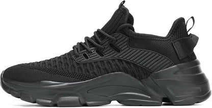 Srenket women's/ Men's Running Shoes, Non Slip, Breathable, Lightweight Fashion Sneakers, Slip Resistant Athletic Sports Walking Gym Work Shoes