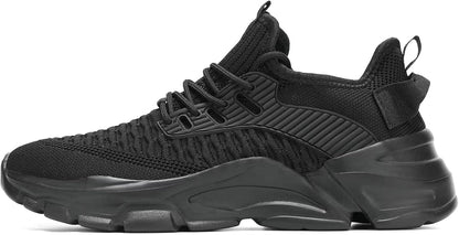 Men's Running Shoes, Non Slip, Breathable, Lightweight Fashion Sneakers, Slip Resistant Athletic Sports Walking Gym Work Shoes