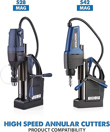 Evolution CC100L 1-Inch Diameter x 2-Inch Depth of Cut Cyclone High Speed Steel Annular Cutter