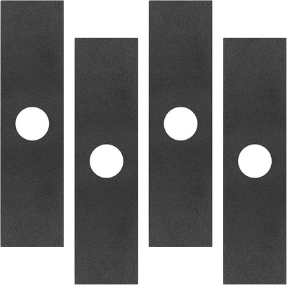 613223 Edger Blades Compatible with Stihl Ryobi Echo Craftsman Troy-Bilt Edgers 7-12" Replacement Blades for String Trimmer Edger Attachment, Replace 720237001, 791-613223B, 4133-713-4102, 4 Pack