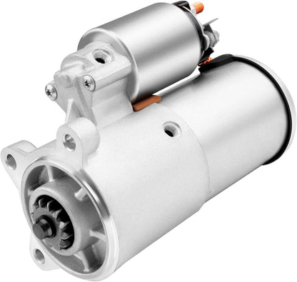 Starter Motor Compatible for Ford for Ford F-150 5.4L 1999-2010, F-350 Super Duty 6.2L 2011-2013, F-150 5.0L 2011-2013, 1.4kW/ 12 Volt Starter 6646 SFD0024