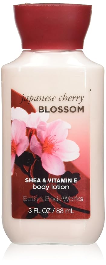 Japanese Cherry Blossom 3.0 oz Body Lotion - Travel Purse Size (Packaging Design Varies)