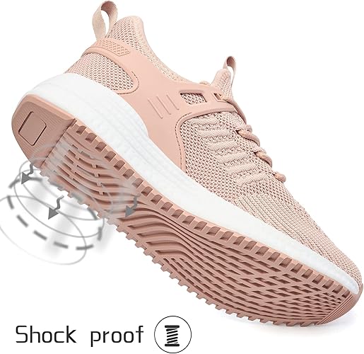 SDolphin Running Shoes Women Sneakers - Comfortable Memory Foam Lightweight Walking Tennis Workout Athletic Shoes