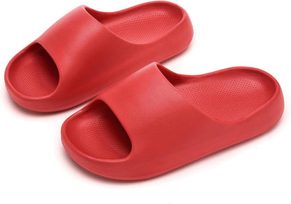 Kids Shower Shoes Non Slip Girls Boys Summer Quick Dry Beach Pool Slide Sandals Slip On Open Toe Indoor Outdoor Slippers