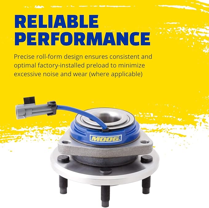MOOG 512257 Wheel Bearing and Hub Assembly for Honda Civic