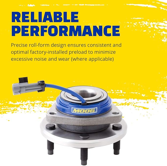 MOOG 512466 Wheel Bearing and Hub Assembly for Ford Focus