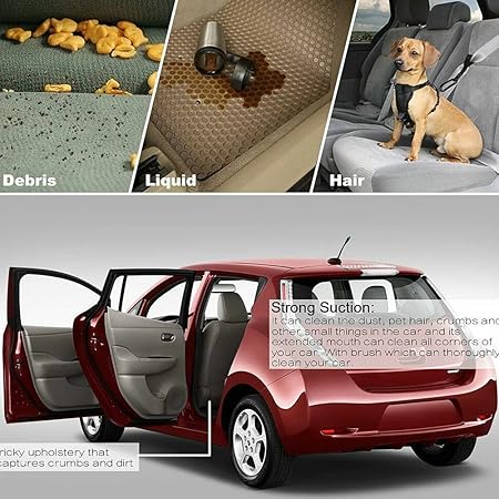 Magik 1-2 Pack Handheld Car Vacuum Cordless Portable Wet Dry Cleaner Home Pet Hair (1 Pack)
