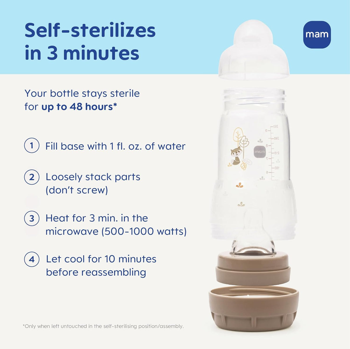 4.5oz Easy Start Anti-Colic Wide Neck Vented Baby Bottle, Extra Slow Flow Breastfeeding-Like Silicone Nipple, Reduces Colic, Gas & Reflux, Easy to Clean, BPA Free, 0+ Months, Made in Europe
