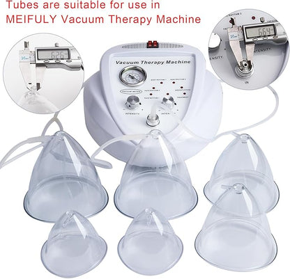 Meifuly Vacuum Therapy Machine Accessories, 2 PCS, for Large Cups (2100ML 1800ML 1600ML 1500ML Cups)