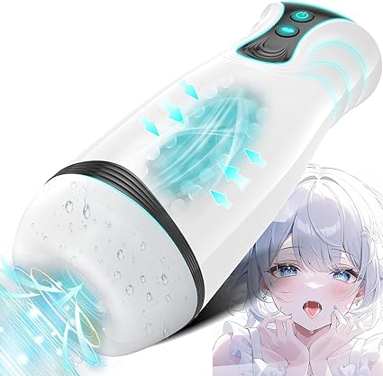 Automatic Sucking Male Masturbator,3 in 1 Male Stroker with 10 Vibration  4 Suction  One-Click Climax, Hands Free Penis Pump with 3D Textured, Blowjob Toy Mens Adult Sex Toys for Men