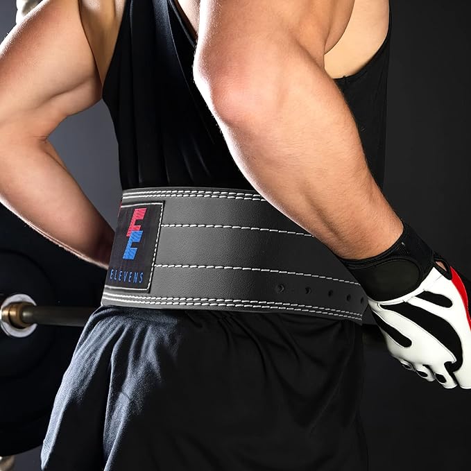 Elevens Lifting Belts Weight Belt Weightlifting Belts Leather GYM Belts for Strength Training, Lifting Support for Men  Women