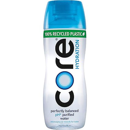 Core Hydration Perfectly Balanced Water, .5 L bottles, 24 Count (4 Packs of 6)