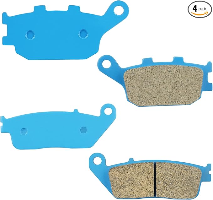 Youxmoto Ceramic Brake Pads Fit For Honda VT1100C2 Shadow ACE VT1100C3 Shadow Aero 1995-2001, Front Rear Brake Pads Fit For Honda VT13CX Fury  VT1300 2005-2011
