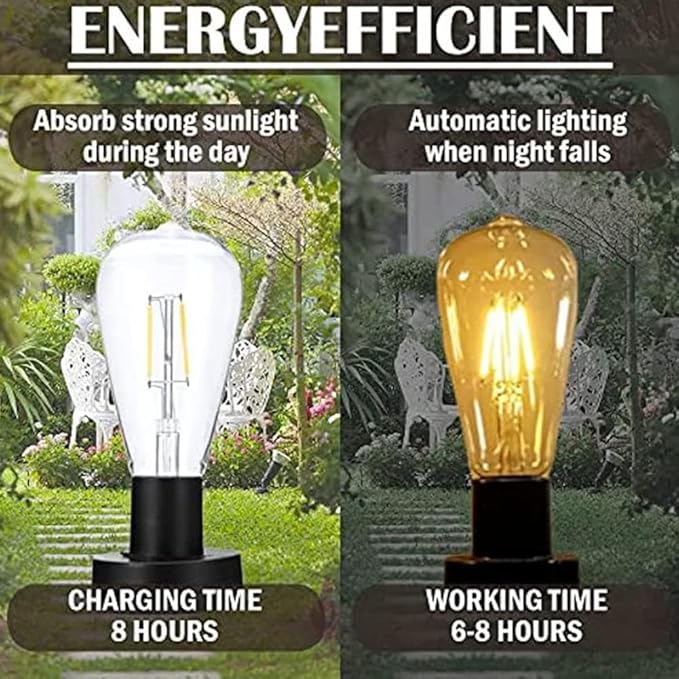 Replacement Solar Light Parts, Solar Light Replacement Top, Outdoor Lantern with IP65 Waterproof & Snow Resistant, Garden Accessories Tools (S)
