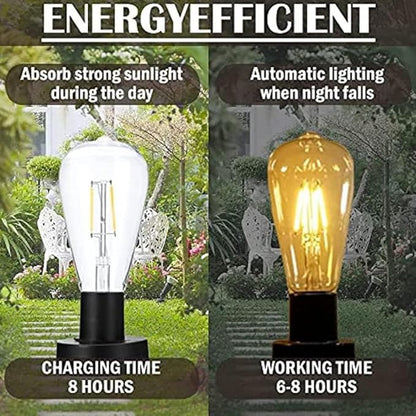 Replacement Solar Light Parts, Solar Light Replacement Top, Outdoor Lantern with IP65 Waterproof & Snow Resistant, Garden Accessories Tools (S)