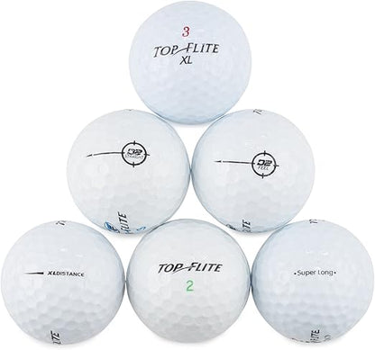 Top Flite 48 Recycled Golf Balls in Mesh Bag - 577412