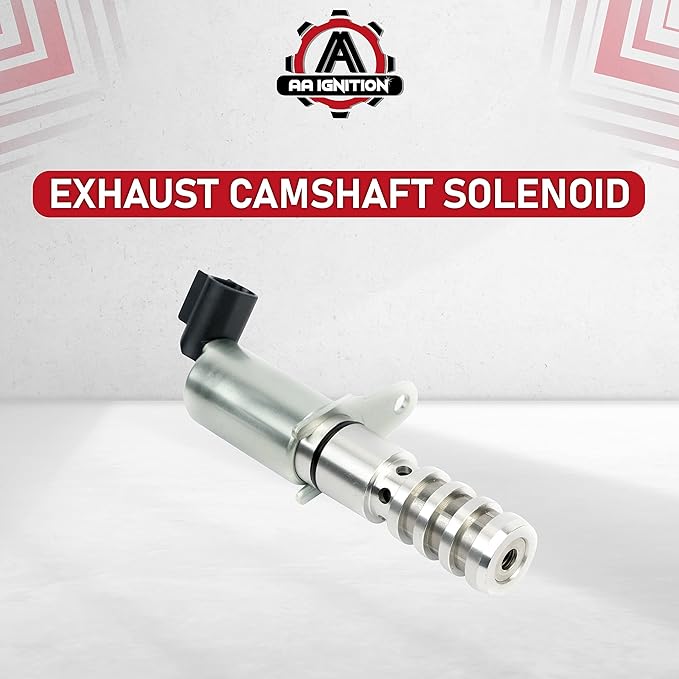 Exhaust Camshaft Position Actuator Solenoid - Variable Valve VVT - Replaces 12615873, 12602516, 917010 - Compatible with Chevy, Buick, GMC Vehicles  More Trailblazer, Envoy, Colorado, Canyon, Rainier