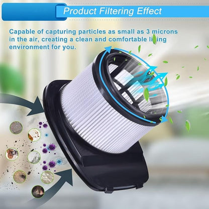 For Shark #XHF161H IZ162H, IZ360, IZ400, QZ162 Series HEPA Filter